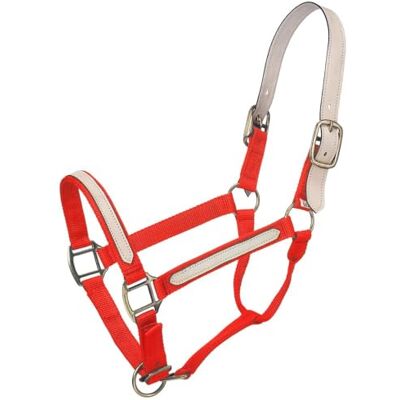 Tough 1 Halter Robuste 1, , Rouge, Cheval - Publicité Tough 1 Halter Robuste 1, , Rouge, Cheval - Publicité