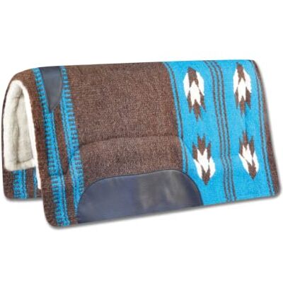Waldhausen Pad Western Utah WALD Turquoise Aqua Cheval - Publicité Waldhausen Pad Western Utah WALD Turquoise Aqua Cheval - Publicité