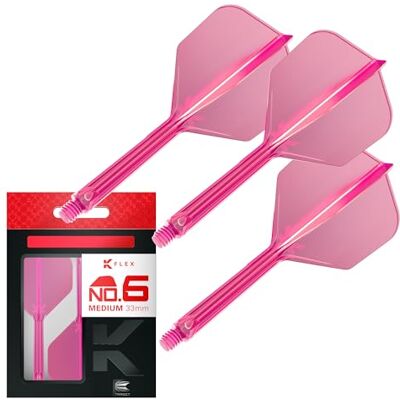 Target - K-Flex Neon No.6 Medium - 3 pcs - Fléchettes - Publicité Target - K-Flex Neon No.6 Medium - 3 pcs - Fléchettes - Publicité