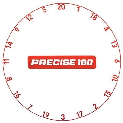 Precise180 Anneau de chiffres en une pièce Rouge Inferno Anneau de chiffres de fléchettes premium en acier de 2 mm d'épaisseur 16 couleurs Anneau de chiffres pour cible de fléchettes - Publicité Precise180 Anneau de chiffres en une pièce Rouge Inferno Anneau de chiffres de fléchettes premium en acier de 2 mm d'épaisseur 16 couleurs Anneau de chiffres pour cible de fléchettes - Publicité