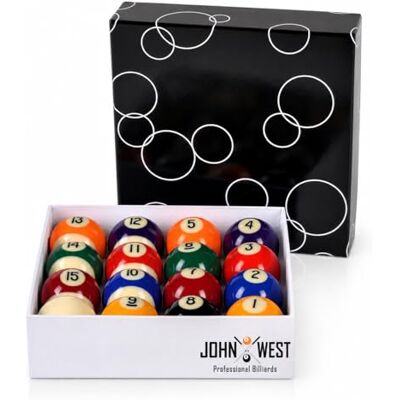 John West piscine Boules de billard 57 mm - Publicité John West piscine Boules de billard 57 mm - Publicité