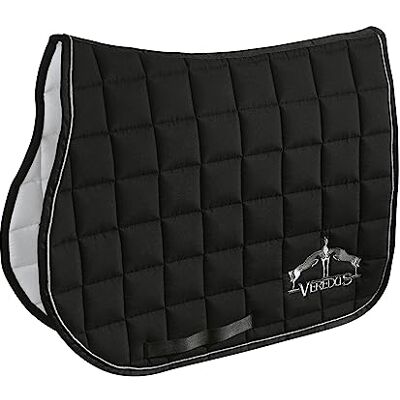 Veredus - Sattelpad Mikrofibre Jumping - Noir - Saddlepad - Publicité Veredus - Sattelpad Mikrofibre Jumping - Noir - Saddlepad - Publicité