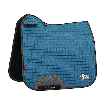 LeMieux Earth Dressage Tapis de selle de dressage Bleu océan - Publicité LeMieux Earth Dressage Tapis de selle de dressage Bleu océan - Publicité