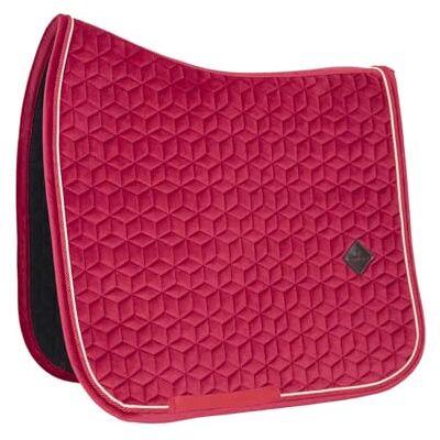 Kentucky Horsewear Tapis de Selle Full Fuchsia Velours Dressage - Publicité Kentucky Horsewear Tapis de Selle Full Fuchsia Velours Dressage - Publicité