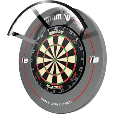 WINMAU Polaris Lumière pour Cible de fléchettes Design Noir élégant - Publicité WINMAU Polaris Lumière pour Cible de fléchettes Design Noir élégant - Publicité