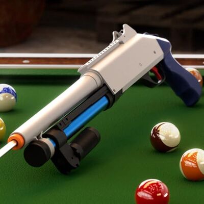 LIANTIAN Pistolet à Queue de Billard, Club de Billard à éjection Automatique, Impact Puissant, Performances constantes, Pistolet à Queue de Billard pour Joueurs sérieux(Blue,85 * 21 * 6 cm) - Publicité LIANTIAN Pistolet à Queue de Billard, Club de Billard à éjection Automatique, Impact Puissant, Performances constantes, Pistolet à Queue de Billard pour Joueurs sérieux(Blue,85 * 21 * 6 cm) - Publicité