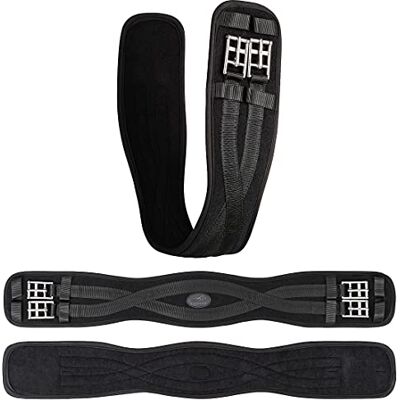 Equinate Liam Sangle de selle courte anatomique respirante 80 cm - Publicité Equinate Liam Sangle de selle courte anatomique respirante 80 cm - Publicité