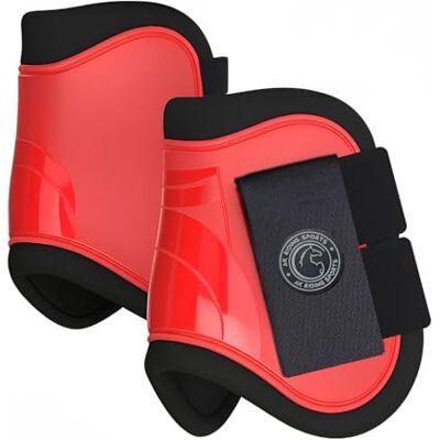 AK Riding Sports AK Pro-Tec – Protège-Boulets pour Chevaux, Équipement de Protection et d’Entraînement – Bottes, Bandages & Accessoires Équestres AKRS-6068-02 (Rouge, Cob (Medium)) - Publicité AK Riding Sports AK Pro-Tec – Protège-Boulets pour Chevaux, Équipement de Protection et d’Entraînement – Bottes, Bandages & Accessoires Équestres AKRS-6068-02 (Rouge, Cob (Medium)) - Publicité