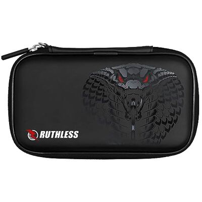 RUTHLESS Étui de rangement professionnel pour fléchettes disponible en plusieurs designs., Noir , M, Étui pour fléchettes Motif Cobra Portefeuille 3 volets - Publicité RUTHLESS Étui de rangement professionnel pour fléchettes disponible en plusieurs designs., Noir , M, Étui pour fléchettes Motif Cobra Portefeuille 3 volets - Publicité