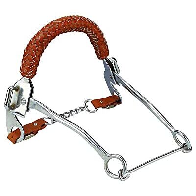 EKKIA Hackamore Cheval Mus.Cuir Tressé Unique Unique - Publicité EKKIA Hackamore Cheval Mus.Cuir Tressé Unique Unique - Publicité