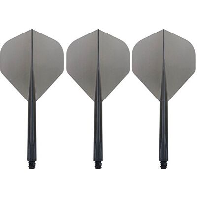 Condor Ailette Zero Stress Flight System Standard Clear Black Long - Publicité Condor Ailette Zero Stress Flight System Standard Clear Black Long - Publicité