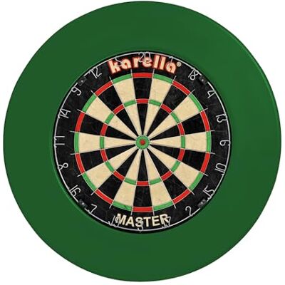 Karella Cible de fléchettes monobloc Surround PU Anneau de récupération pour toutes les cibles de fléchettes Vert Bordure de fléchettes Anneau de récupération pour fléchettes en acier - Publicité Karella Cible de fléchettes monobloc Surround PU Anneau de récupération pour toutes les cibles de fléchettes Vert Bordure de fléchettes Anneau de récupération pour fléchettes en acier - Publicité