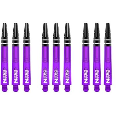 Red Dragon - Nitrotech - Purple - Medium - Tiges de fléchettes - Publicité Red Dragon - Nitrotech - Purple - Medium - Tiges de fléchettes - Publicité