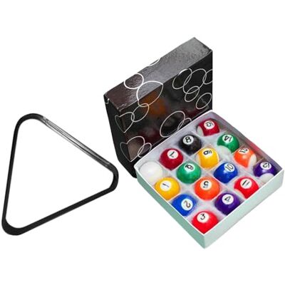 Courtieyeardceastea Lot de 16 mini balles de billard pour sports de loisirs Boule de 2,5 cm - Publicité Courtieyeardceastea Lot de 16 mini balles de billard pour sports de loisirs Boule de 2,5 cm - Publicité