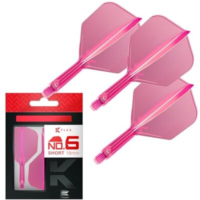 Target - K-Flex Neon No.6 Short - Neon - 3pcs - Dards - Publicité Target - K-Flex Neon No.6 Short - Neon - 3pcs - Dards - Publicité
