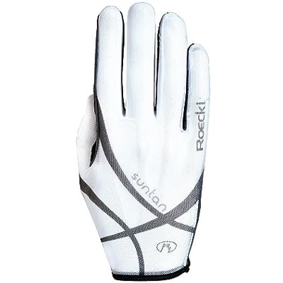 Roeckl Laila 3302-001 Gants d'équitation Blanc - Publicité Roeckl Laila 3302-001 Gants d'équitation Blanc - Publicité