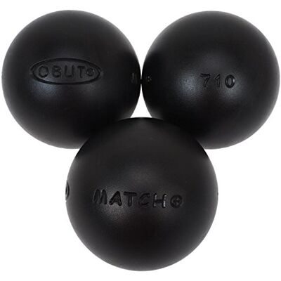 Obut Match Plus 72mm Taille 690g Boules de pétanque - Publicité Obut Match Plus 72mm Taille 690g Boules de pétanque - Publicité