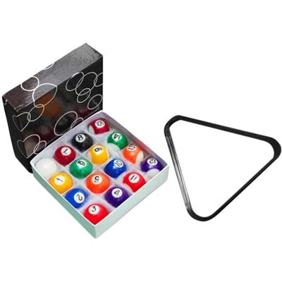Courtieyeardceastea Lot de 16 mini balles de billard pour sports de loisirs Boule de 2,5 cm - Publicité Courtieyeardceastea Lot de 16 mini balles de billard pour sports de loisirs Boule de 2,5 cm - Publicité