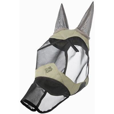 LeMieux Visor-Tek Masque anti-mouches en maille respirante Motif fougère Taille XS - Publicité LeMieux Visor-Tek Masque anti-mouches en maille respirante Motif fougère Taille XS - Publicité