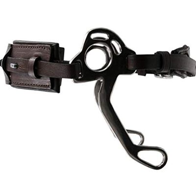 AMKA Reitsport Amesbichler Hackamore Bride sans morsure avec rembourrage nasal Noir - Publicité AMKA Reitsport Amesbichler Hackamore Bride sans morsure avec rembourrage nasal Noir - Publicité