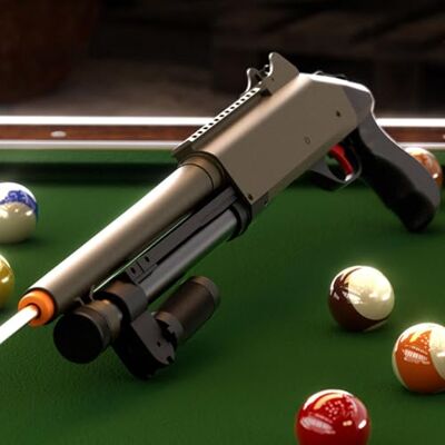 LIANTIAN Pistolet à Queue de Billard, Queue de Billard Automatique améliorée avec poignée Pliable, Force de tir réglable, Pistolet à Queue de Billard pour Billard de compétition - Publicité LIANTIAN Pistolet à Queue de Billard, Queue de Billard Automatique améliorée avec poignée Pliable, Force de tir réglable, Pistolet à Queue de Billard pour Billard de compétition - Publicité