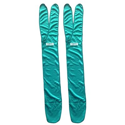 Majestic Sac de Queue en Lycra pour Chevaux – pour Garder la Queue Propre et protégée – Lot de 2 (Turquoise) - Publicité Majestic Sac de Queue en Lycra pour Chevaux – pour Garder la Queue Propre et protégée – Lot de 2 (Turquoise) - Publicité