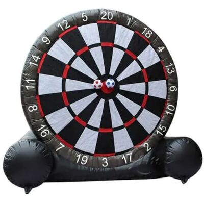 guoyjmm Cible de Fléchettes Gonflable Géante, Jeu de Football Gonflable pour Jardin avec Souffleur 280 W, 8 Ballons de Football, pour Pelouse Extérieure, Famille et Adultes - Publicité guoyjmm Cible de Fléchettes Gonflable Géante, Jeu de Football Gonflable pour Jardin avec Souffleur 280 W, 8 Ballons de Football, pour Pelouse Extérieure, Famille et Adultes - Publicité