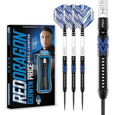 Red Dragon - Blue Ice SE - 90% Tungsten - 24 g - Dart - Publicité Red Dragon - Blue Ice SE - 90% Tungsten - 24 g - Dart - Publicité