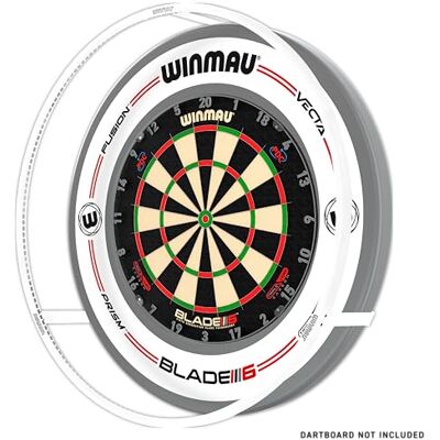WINMAU Plasma Ice Pro-Line Éclairage pour Cible de Fléchettes - Publicité WINMAU Plasma Ice Pro-Line Éclairage pour Cible de Fléchettes - Publicité