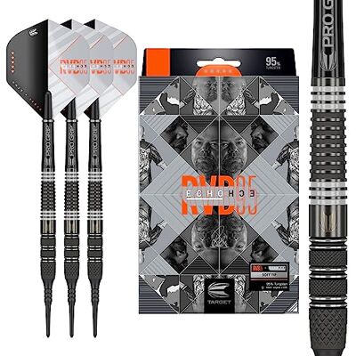 Target Darts Rvb X Echo Jeu de fléchettes à Pointe Souple 95% tungstène Unisexe - Publicité Target Darts Rvb X Echo Jeu de fléchettes à Pointe Souple 95% tungstène Unisexe - Publicité