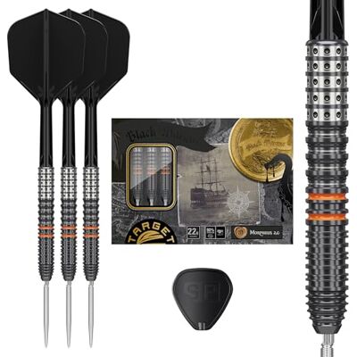 Target Darts Target Japan Black Marque Lit Morpheus G2 Pointe en Acier Fléchettes avec Kflex, 22G 90% Tungstène Fléchettes Set, K-Flex Volants et Tiges N° 6, Nano Swiss Point Conseils, Yuzuru Kushibiki Gen 2 - Publicité Target Darts Target Japan Black Marque Lit Morpheus G2 Pointe en Acier Fléchettes avec Kflex, 22G 90% Tungstène Fléchettes Set, K-Flex Volants et Tiges N° 6, Nano Swiss Point Conseils, Yuzuru Kushibiki Gen 2 - Publicité