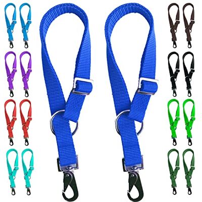 Majestic Lot de 2 cintres pour Seau à Eau pour Cheval – Longueur réglable de 45,7 cm à 76,2 cm – Design Pratique et Facile pour Une Utilisation en intérieur ou en extérieur (Bleu Roi) - Publicité Majestic Lot de 2 cintres pour Seau à Eau pour Cheval – Longueur réglable de 45,7 cm à 76,2 cm – Design Pratique et Facile pour Une Utilisation en intérieur ou en extérieur (Bleu Roi) - Publicité