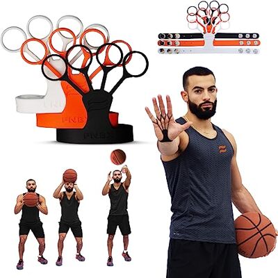 FNBX Flick Glove – Aide à l'entraînement de basket-ball – Accessoires de suivi – Perfectionnez votre suivi – Améliorez instantanément votre tir – Réparez les mauvaises habitudes avec une forme de tir - Publicité FNBX Flick Glove – Aide à l'entraînement de basket-ball – Accessoires de suivi – Perfectionnez votre suivi – Améliorez instantanément votre tir – Réparez les mauvaises habitudes avec une forme de tir - Publicité