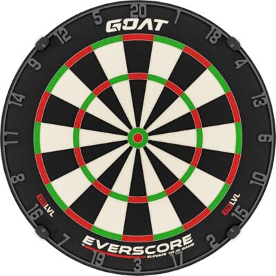 GOAT Cible Fléchettes en Sisal, Surface Auto-Réparatrice, Réduit Les Bounce Outs, Durabilité Longue Durée - Publicité GOAT Cible Fléchettes en Sisal, Surface Auto-Réparatrice, Réduit Les Bounce Outs, Durabilité Longue Durée - Publicité
