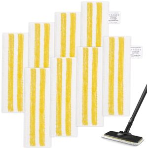 Kixolo Lot de 8 serpillères de rechange pour nettoyeur vapeur Kärcher Easyfix SC1, SC2, SC3, SC4, SC5, Kärcher (8 buses de sol) - Publicité Kixolo Lot de 8 serpillères de rechange pour nettoyeur vapeur Kärcher Easyfix SC1, SC2, SC3, SC4, SC5, Kärcher (8 buses de sol) - Publicité