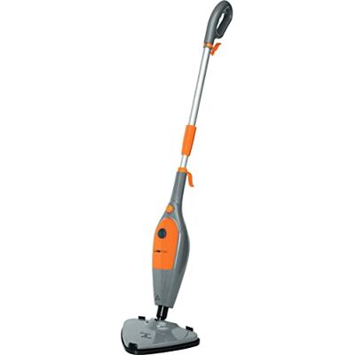 Clatronic DR 3539 vapeur Mop, orange, gris. Publicité Clatronic DR 3539 vapeur Mop, orange, gris. Publicité