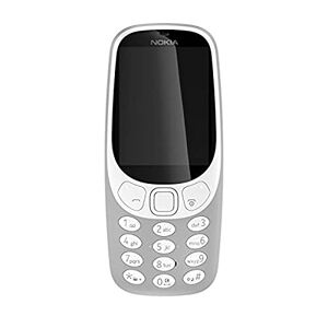 Nokia 3310 Téléphone portable débloqué GSM (Ecran 2,4 pouces, ROM 32Go, Double Micro-SIM Appareil photo 2MP) Gris - Publicité