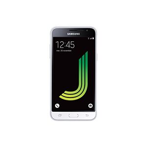 Samsung Galaxy J3 Smartphone débloqué 4G (Ecran: 5 Pouces 8 Go Micro SIM Android Lollipop 5.1) Blanc - Publicité