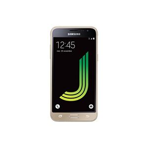 Samsung Galaxy J3 Smartphone débloqué 4G (Ecran: 5 Pouces 8 Go Micro-SIM Android Lollipop 5.1) Or - Publicité
