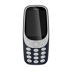 Nokia 3310 Téléphone portable débloqué GSM (Ecran 2,4 pouces, ROM 32Go, Double SIM Appareil photo 2MP) Bleu Nuit - Publicité