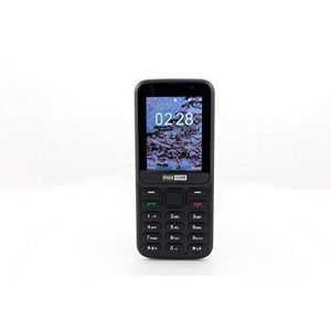 Maxcom Téléphone Portable pour Personnes âgées Bluetooth Écran 2,4" Appareil Photo 2 MP Radio FM et Lampe de Poche Noir MK241 4G VoWi-FI - Publicité
