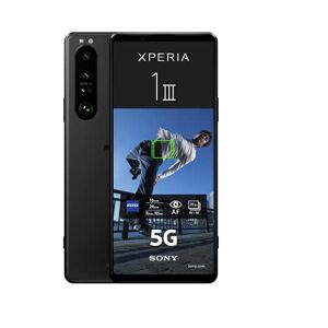Sony Xperia 1 III, Smartphone Android, Téléphone Portable 5G, Ecran 6.5" 21:9 CinemaWide 4K HDR OLED 120Hz 4 objectifs ZEISS T* Noir, Version FR - Publicité