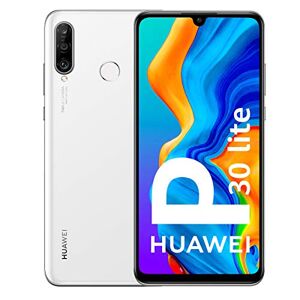 Huawei P30 Lite Smartphone débloqué 4G (6,15 pouces 128Go Double Nano SIM Android 9.0) Blanc nacré [Version Française] - Publicité