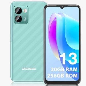 DOOGEE N50 Pro Telephone Portable, 20GB RAM+256GB ROM/TF 1TB, Caméra AI 50MP, Android 13, 6.52'' HD+, Batterie 4200mAh 18W, Widevine L1 Smartphone Pas Cher, 4G OTG/GPS/Face ID - Publicité