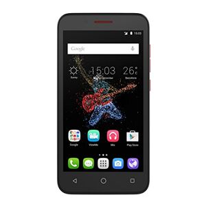 Alcatel Go Play smartphone débloqué 4G (Ecran : 5 pouces 4 Go 1 Go RAM Waterproof IP67 Android Lollipop 5.0.2) Noir/Rouge - Publicité