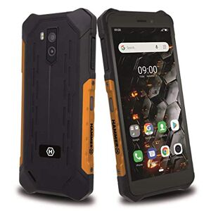 Hammer H myPhone Hammer Iron 3 LTE 14 cm (5.5") Double SIM Android 9.0 4G Micro-USB 3 Go 32 Go 4400 mAh Noir, Orange - Publicité