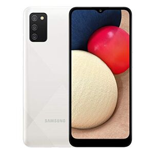 Samsung Galaxy A02S Smartphone 32GB, 3GB RAM, Dual Sim, White [Version EU] - Publicité