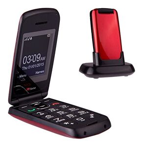 TTfone Star TT300 Téléphone portable débloqué 2G (Ecran: 2 pouces 1 Mo Simple SIM) Rouge - Publicité