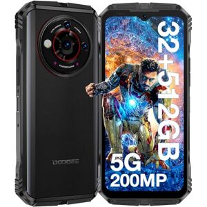 DOOGEE V30 Pro 5G Telephone Portable incassable [2024], 32GB+512GB, 6.58'' FHD+120Hz, 10800mAh 33W, 200MP+24MP Android 13 Smartphone Incassable, IP69K/IP68/Dual SIM/NFC/WiFi6 - Publicité