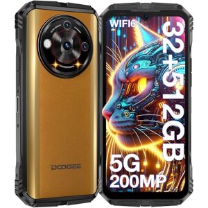 DOOGEE V30 Pro 5G Telephone Portable Incassable [2024], 32GB+512GB, 6.58'' FHD+120Hz, Android 13 Téléphone incassable, 10800mAh 33W, 200MP+24MP Smartphone Incassable, IP69K/IP68/Dual SIM/NFC/WiFi6 - Publicité